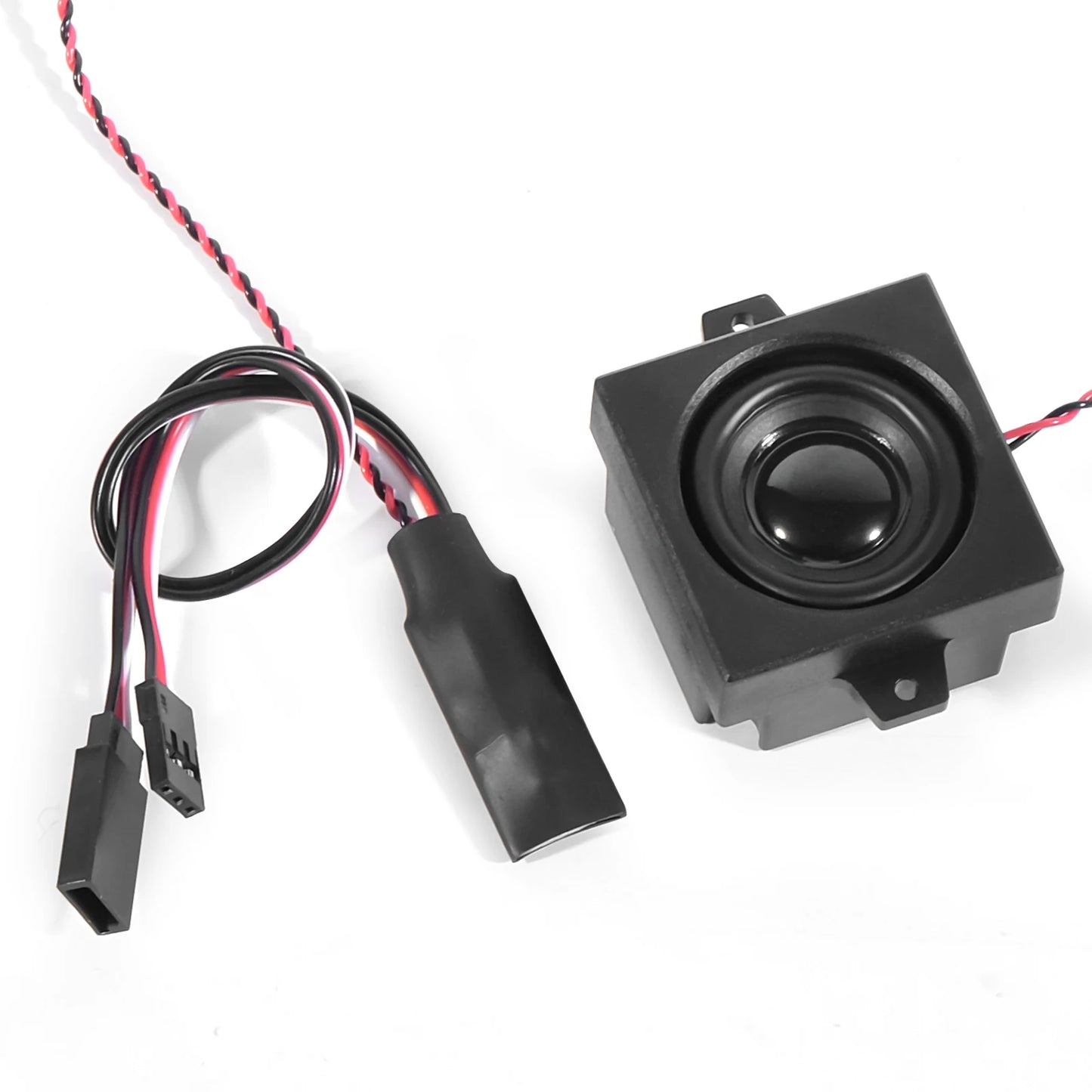 RC Diesel Engine Sound Simulator Module – 5W Speaker, Variable Frequency, for 1/6 1/8 1/10 RC Trucks, Excavators & Construction Vehicles