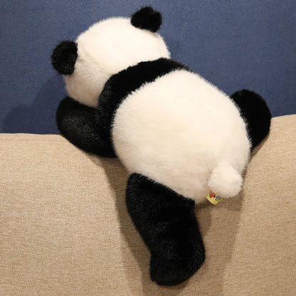 Soft Animal Plush Stuffed Toy – Panda, Bear, Fox & Raccoon Pillow Cushion | 30cm, 45cm, 65cm | Gift for Girls