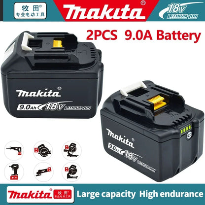 Makita 18V Replacement Battery – 5.0Ah, 6.0Ah & 9.0Ah for BL1840 BL1850 BL1860 & More