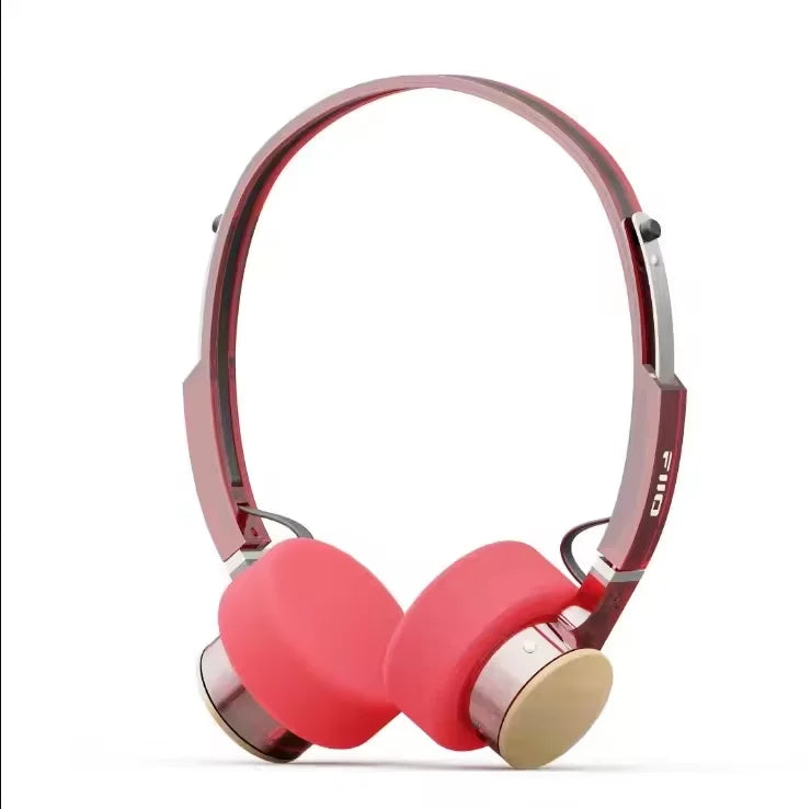 FiiO EH11 Retro Bluetooth Headphones – 40mm Dynamic Driver, Over-Ear, Mechanical Shell | Blue, Red, Black, White