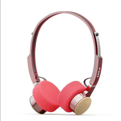 FiiO EH11 Retro Bluetooth Headphones – 40mm Dynamic Driver, Over-Ear, Mechanical Shell | Blue, Red, Black, White