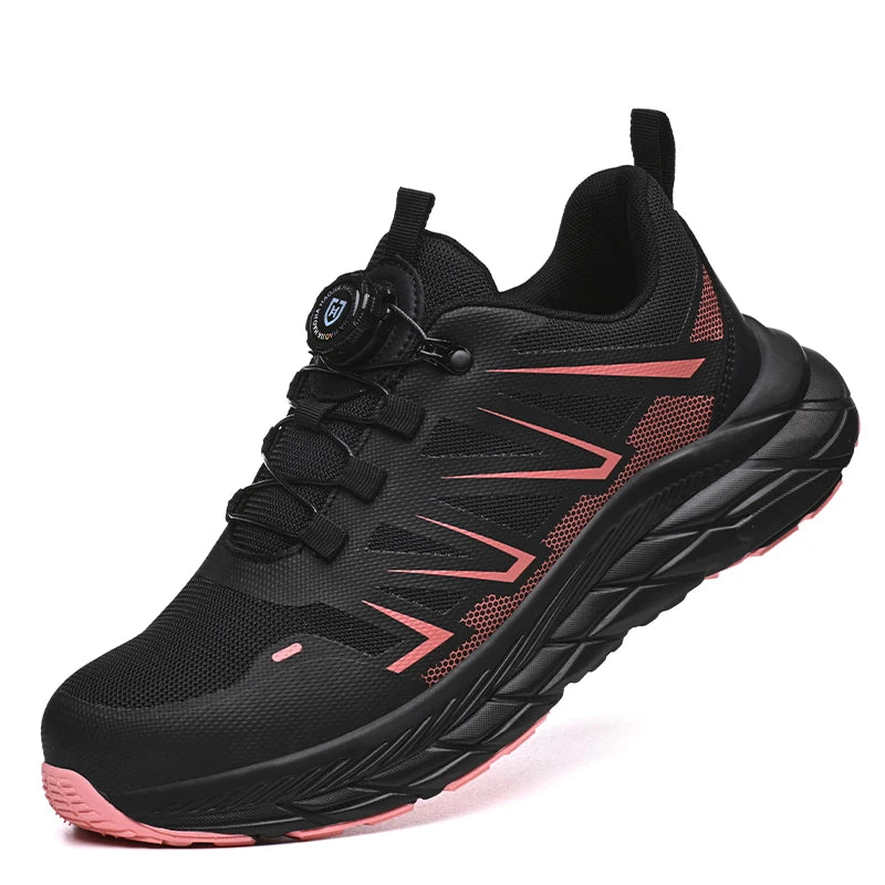 Lightweight Steel Toe Safety Shoes – Men & Women, Puncture-Proof Work Sneakers | EU 36–46
