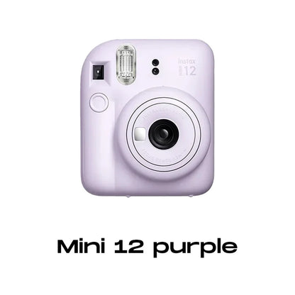 Fujifilm Instax Mini 12 Instant Camera – Automatic Exposure & Built-In Selfie Mirror
