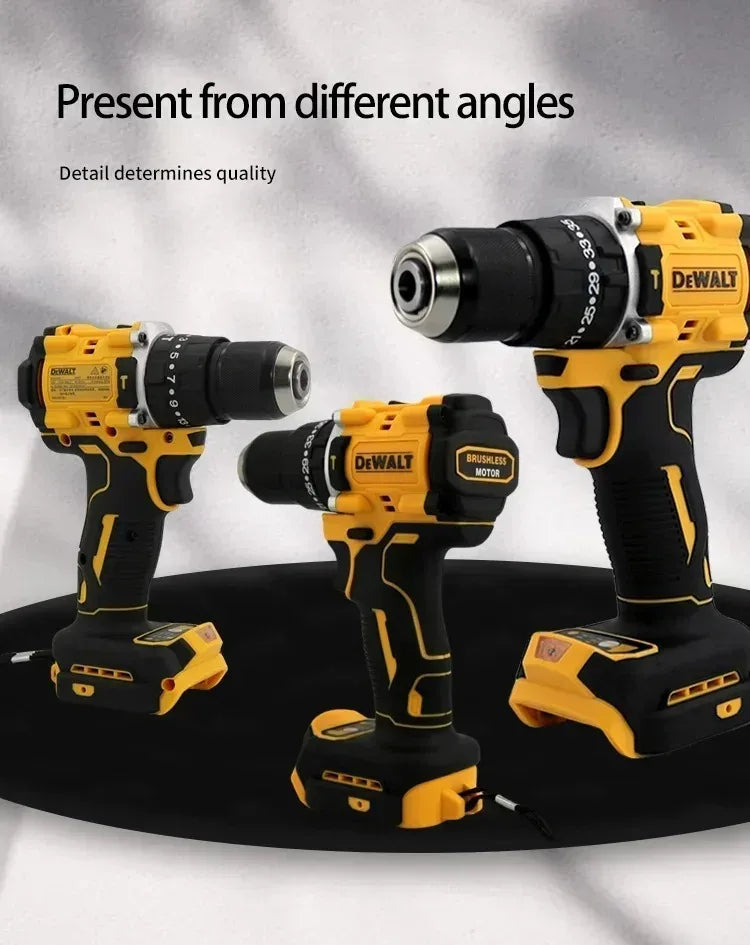 DEWALT 20V Lithium Battery & Charger – Compatible Replacement for DCD805 Drills & Power Tools