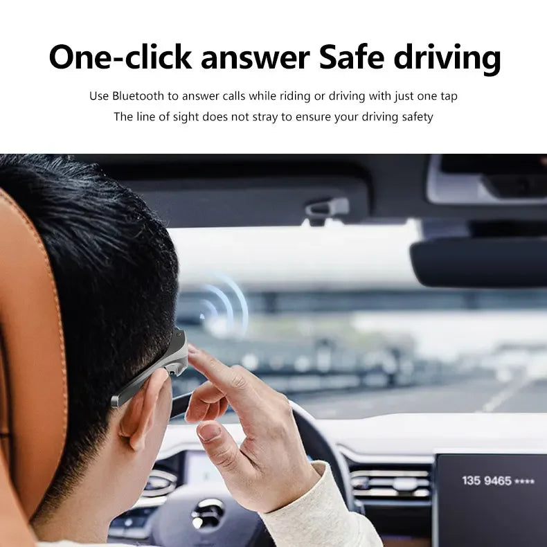 Bluetooth Smart Glasses – Audio, Calls & Music for Cycling, Running & Driving