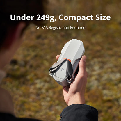 Potensic ATOM 2 Camera Drone – 4K HDR Video, 8K Photo, 3-Axis Gimbal, Under 249g, 10KM Range