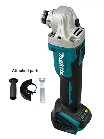 Makita DGA404 18V Brushless Cordless Angle Grinder – 125mm, Lithium-Ion, Cutting & Polishing