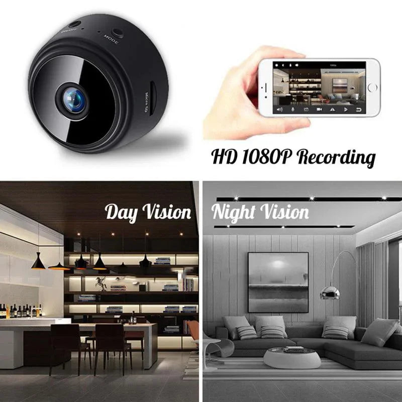 WiFi Baby & Pet Monitor Camera – Compact, Wireless & Smart Home Ready