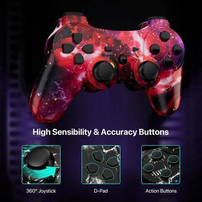 PS3 Wireless Controller – Skull Edition with Motion Sensor & Double Vibration