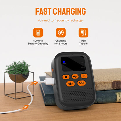 Wireless  Pager System  SOS Emergency Call  Button For Elder Care Home Security Viberation Alarm Button