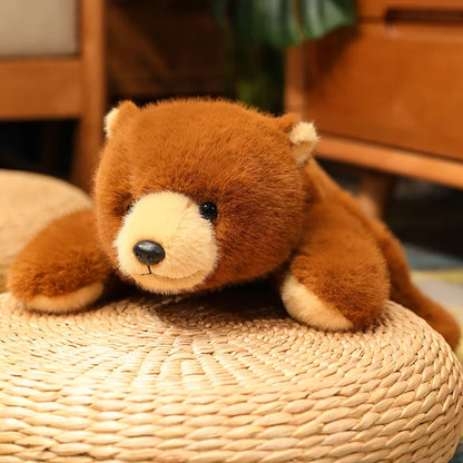 Soft Animal Plush Stuffed Toy – Panda, Bear, Fox & Raccoon Pillow Cushion | 30cm, 45cm, 65cm | Gift for Girls