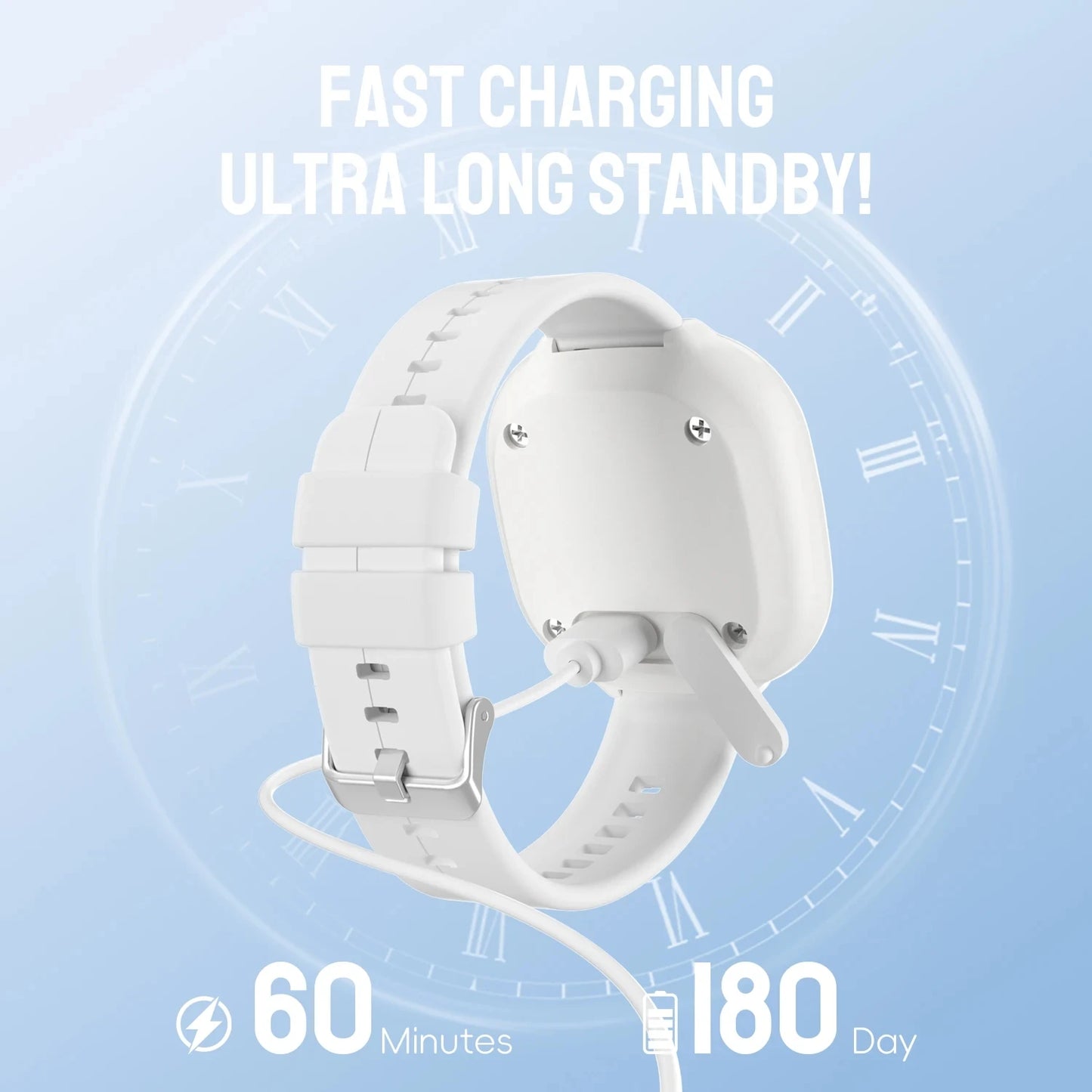 Tuya WiFi Emergency SOS Bracelet for Elderly Fall Personal Alert System Waterproof SOS Watch For Hospital Healthcare Call Button