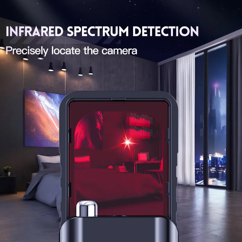 T17 Smart Hidden Camera & Bug Detector – Anti-Spy, Anti-Eavesdropping, Anti-Tracking for Hotels, Cars & Offices