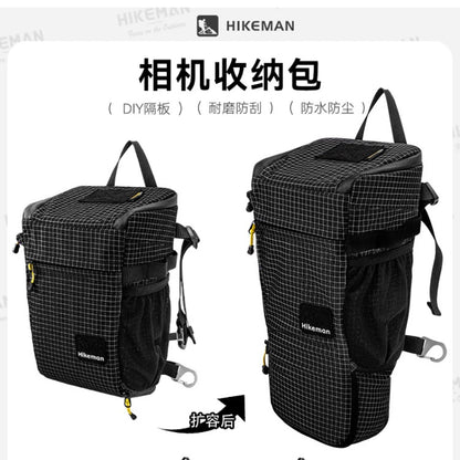 Outdoor Adventure Gear Hikeman MultiFunction DSLR Camera Bag Waterproof for Drones Cyclists Essentials