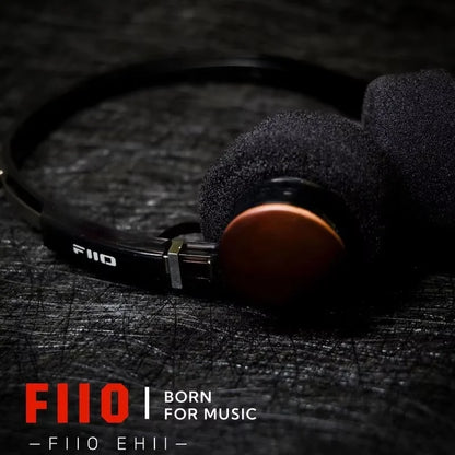 FiiO EH11 Retro Bluetooth Headphones – 40mm Dynamic Driver, Over-Ear, Mechanical Shell | Blue, Red, Black, White