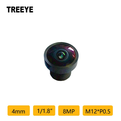 HD 4K 8MP 4mm Lens F1.8 M12 1/1.8“ CCTV Lens Car Recorder Video Security Camera Sports DV Camera Drones Lens CCTV Accessories