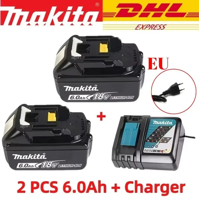 Makita 18V Replacement Battery – 5.0Ah, 6.0Ah & 9.0Ah for BL1840 BL1850 BL1860 & More