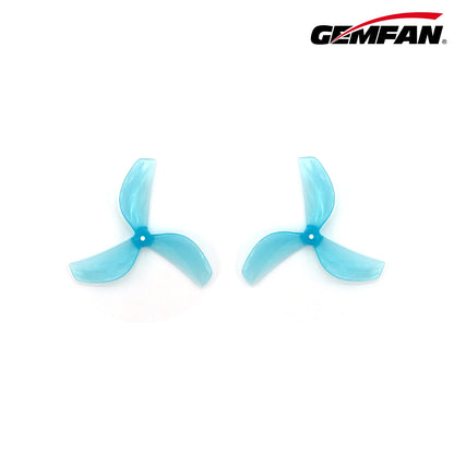 45mm 2 Blade 3Blade Propeller Mini Gemfan PC CW CCW Multirotor T-Mount 1mm 1.5mm Hub FPV Freestyle Tinywhoop Drones Parts 16PCS
