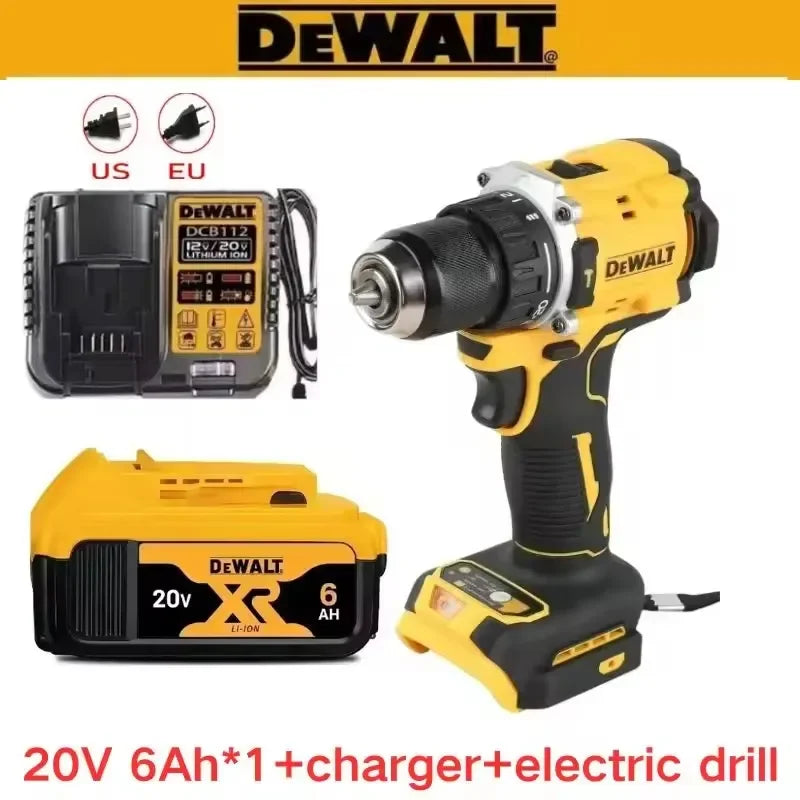 DEWALT 20V Lithium Battery & Charger – Compatible Replacement for DCD805 Drills & Power Tools
