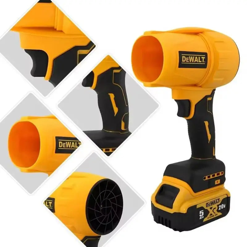 30,000 RPM Cordless Turbo Air Blower – Brushless Handheld Dust Blower, Fits DeWALT 20V Battery