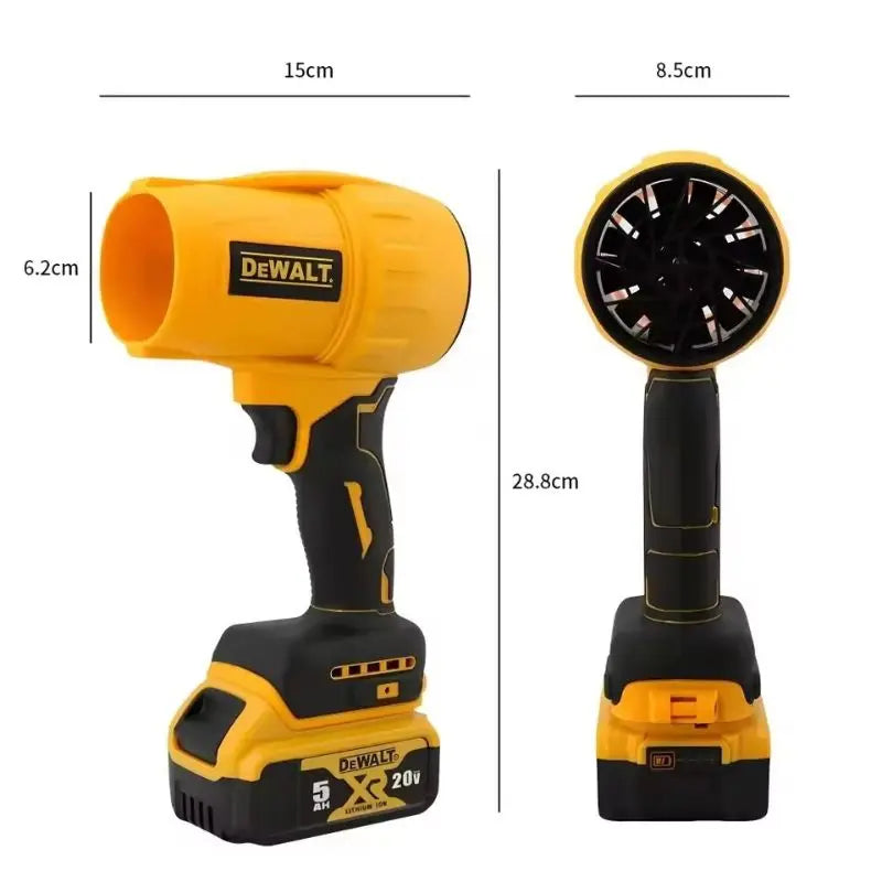 30,000 RPM Cordless Turbo Air Blower – Brushless Handheld Dust Blower, Fits DeWALT 20V Battery