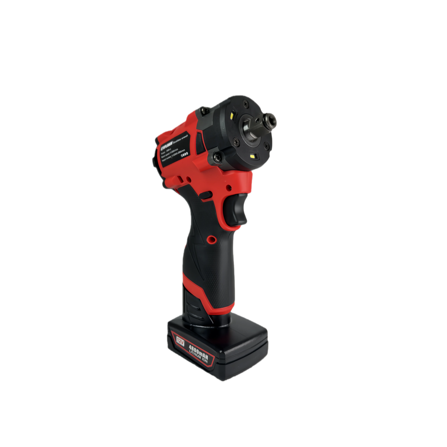 350N.m Brushless Cordless Impact Wrench & Drill Driver – 1/2" Drive, Fits Milwaukee M12 Battery