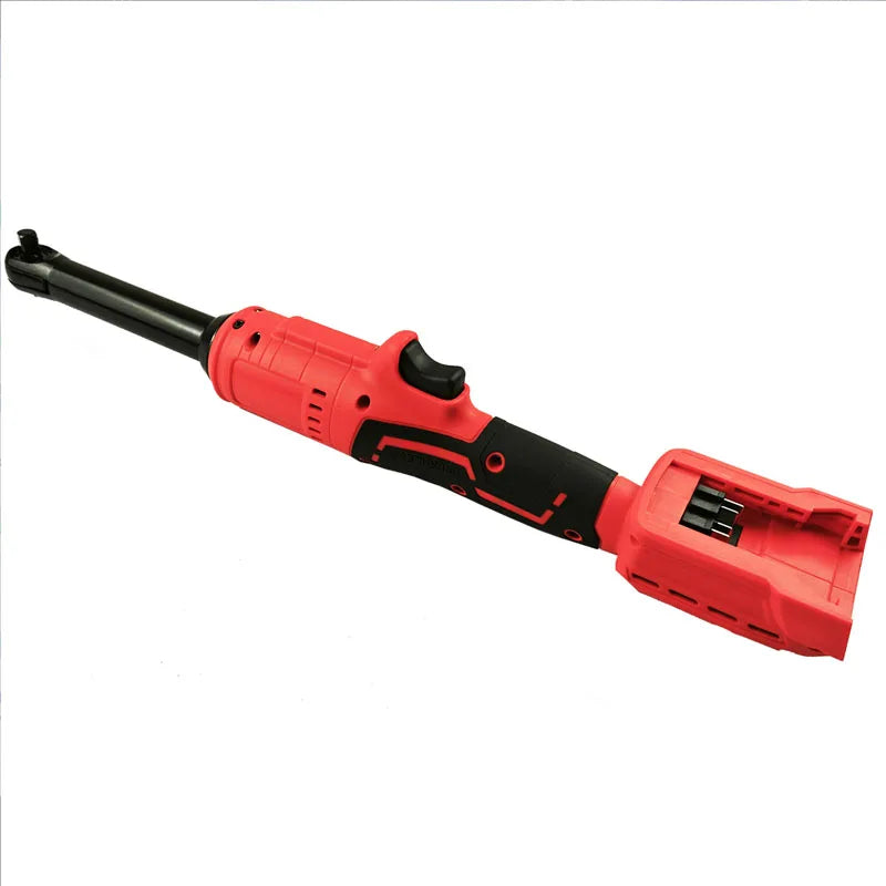 600N.m Brushless Extended Ratchet Wrench – 3/8" Long Head, Fits Milwaukee 18V Battery (Tool Only)
