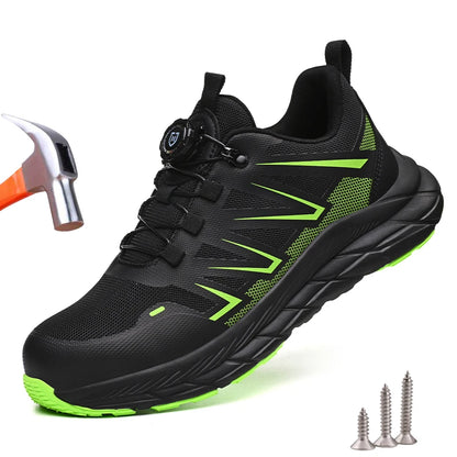 Lightweight Steel Toe Safety Shoes – Men & Women, Puncture-Proof Work Sneakers | EU 36–46